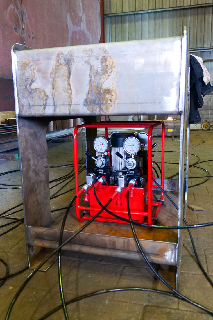 hydraulische cilinderset powerpack