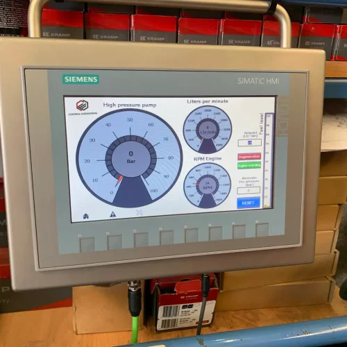 HMI scherm contrive engineering